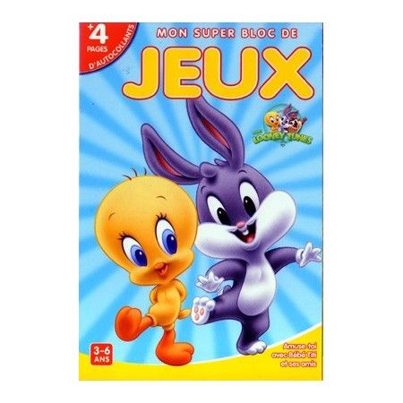 Baby Looney Tunes. Mon super bloc de jeux 3-6ans