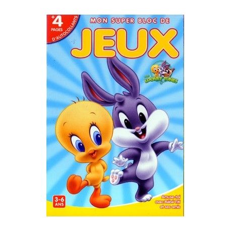 Baby Looney Tunes. Mon super bloc de jeux 3-6ans