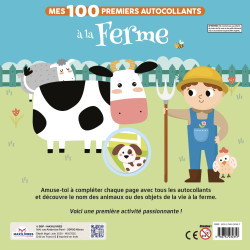 Mes 100 premiers autocollant - A la ferme - 9782754232302