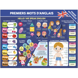 Sous-Main - Premiers mots d'anglais - 9782754231930