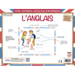 L'anglais (avec un feutre effaçable) - 9782754232715