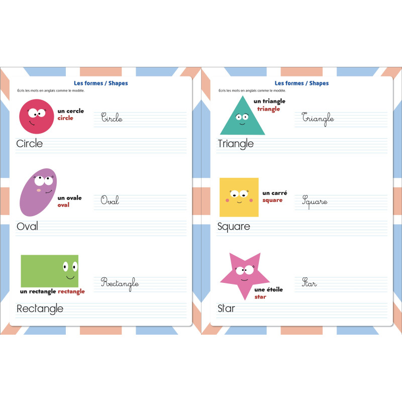 Ardoise effaçable souple - L'ANGLAIS - 9782754232753