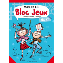 Bloc jeux Max et Lili : hiver - 9782884807548