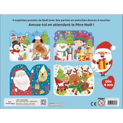 4 Puzzles de Noël - 9782754232883