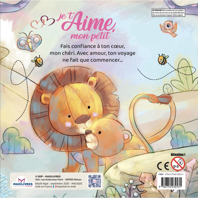 Je t'aime mon petit - 9782754232562