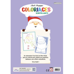 NOEL Magique - Coloriage scintillants - 9782754232630