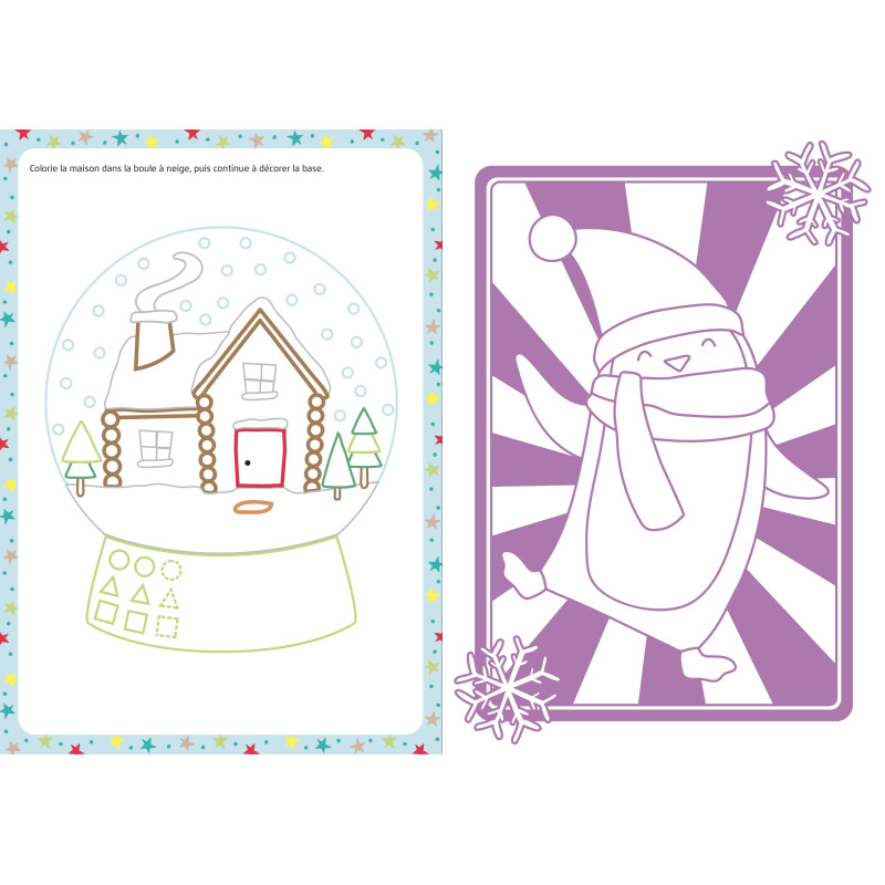 NOEL Magique - Coloriage scintillants - 9782754232630
