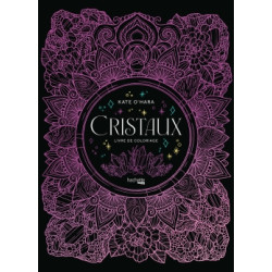 Cristaux : livre de coloriage - 9782376715566
