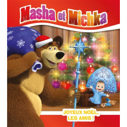Masha et Michka. Joyeux Noël, les amis ! - 9782012455337
