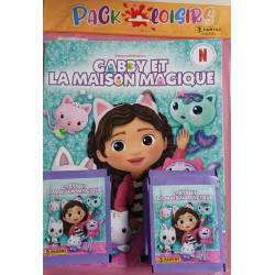 PANINI - Gabby et la maison magique Pack Loisirs Album + 50 Pochettes - 3367310030385