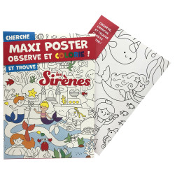 Maxi poster - les sirènes - 9782754234344