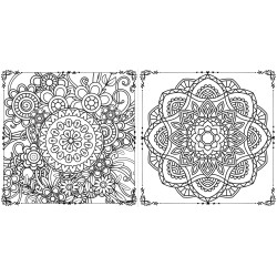 Coloriages relaxants - Mandalas - 9782754234375