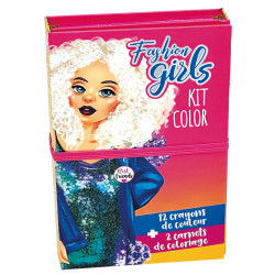 KIT COLOR - Fashion Girl - 9782754234306