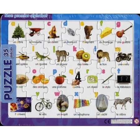 Mon premier alphabet. Puzzle 35 pièces - 9782754210799