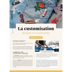 La customisation : vêtements et accessoires - 9782383553458