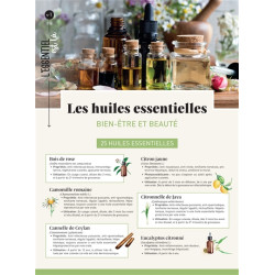Huiles essentielles : bien-être et beauté - 9782383550099
