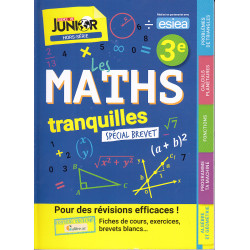 Les maths tranquilles - Spécial Brevet - 9782820807946