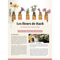 Fleurs de Bach : 38 essences à découvrir - 9782383551256