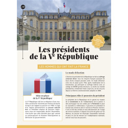 Les présidents de la Ve République : les hommes qui ont fait la France - 9782383554264