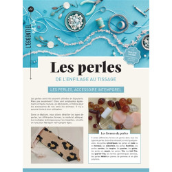 Les perles : de l'enfilage au tissage - 9782383553434