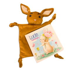 LUCIE la gentille Lapine + doudou - 9782754231299