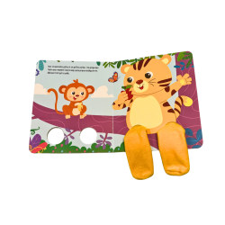 TOM le tigre aime bouger - 9782754231312