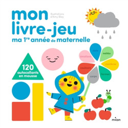 Mon livre-jeu : ma 1re année de maternelle - 9782408017545