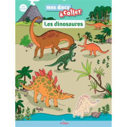 Les dinosaures : autocollants - 9782408006013