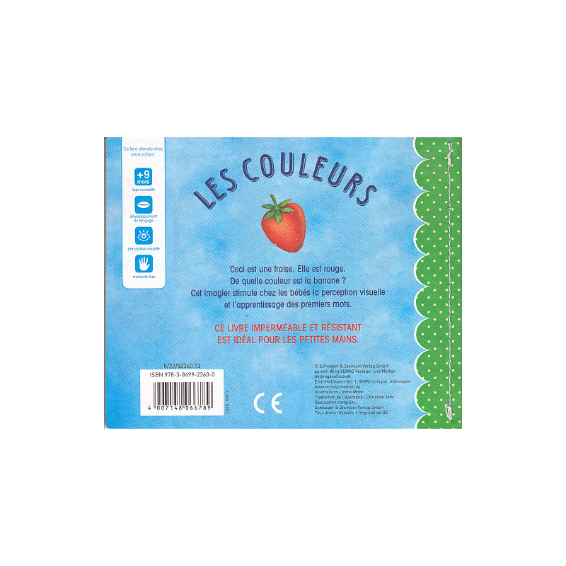 Les couleurs (Imperméable et résistant) - 9783849923600