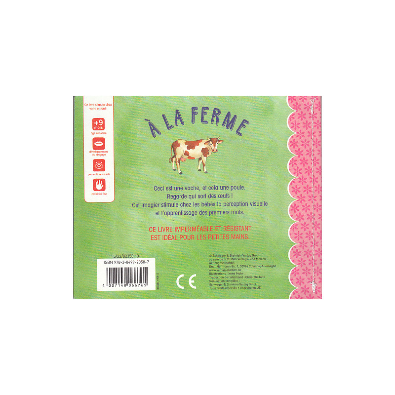 A la ferme (Imperméable et résistant) - 9783849923587
