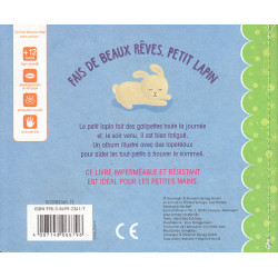 Fait de beaux rêves, petit lapin (Imperméable et résistant) - 9783849923617