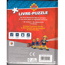 Livre Puzzle - Sam le pompier - 9783849911546