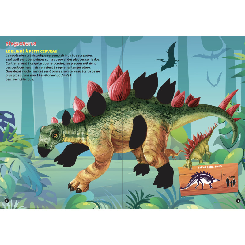 MAXI DINOS stickers - 9782754234412