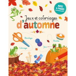 Jeux et coloriages d'automne - 9782898532214