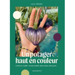 Un potager haut en couleur : cultiver la variété : tomate violette, laitue rosée, radis jaune... - 9782501177603