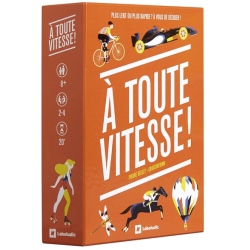 A Toute Vitesse - Jeu De Cartes Illustrées - Estimez La Vitesse Animaux Et Objets - 3770015730038