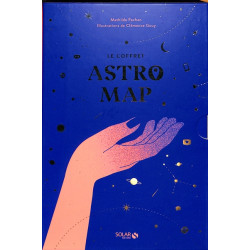 Astro map : dessine ta carte du ciel, découvre ton potentiel, écris ta propre histoire ! - 9782263181344