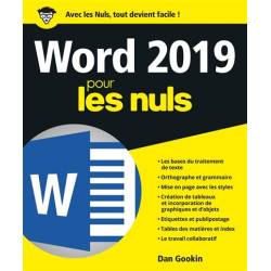 Word 2019 pour les nuls - 9782412041130