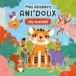 Mes stickers Ani'doux du monde - 9782806313010