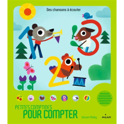 Petites comptines pour compter : des chansons à écouter - 9782745979360