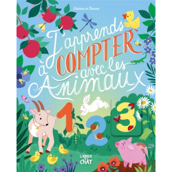 J'apprends à compter avec les animaux - 9782806313126