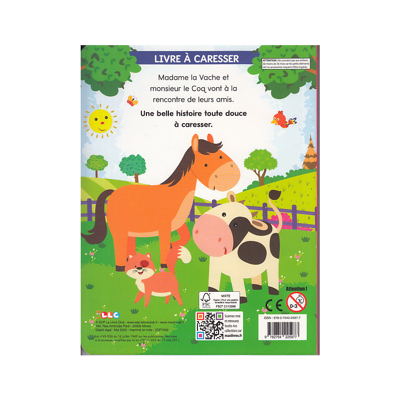 Bonjour madame la vache - 9782754225977