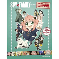 Mon cahier d'activités Spy x Family : 150 stickers et des jeux ! - 9782380716276