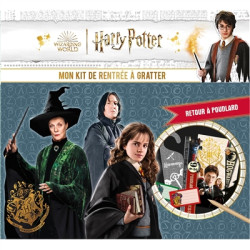 Harry Potter : mon kit de rentrée à gratter : retour à Poudlard - 9782809679243