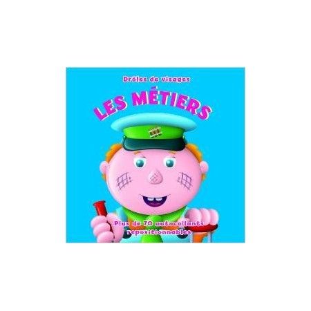 Drôles de visages - Les métiers  - 9781445439938