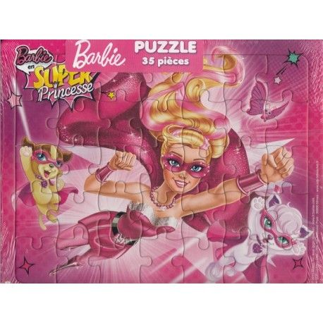 Barbie Super Princesse !  Puzzle 35 pièces