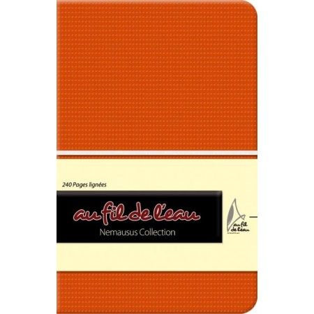 Carnet de notes - 9x14 - souple - orange